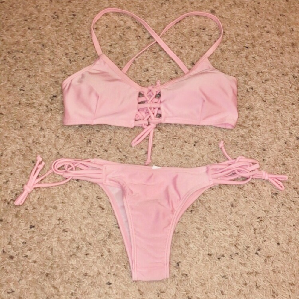 Zaful Pink Bikini